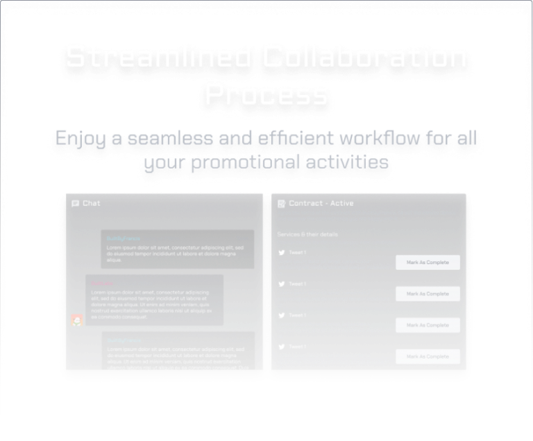 Streamlined Collaboration Process